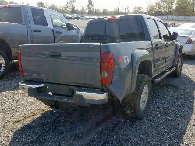 1GCDT13E288104962 - 2008 CHEVROLET COLORADO GRAY photo 4