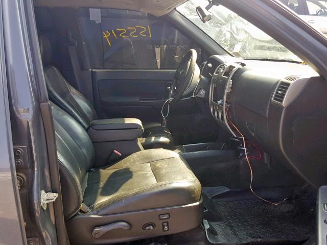 1GCDT13E288104962 - 2008 CHEVROLET COLORADO GRAY photo 5