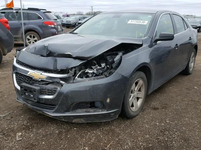 1G11A5SL6EF291445 - 2014 CHEVROLET MALIBU LS 灰色 照片 2