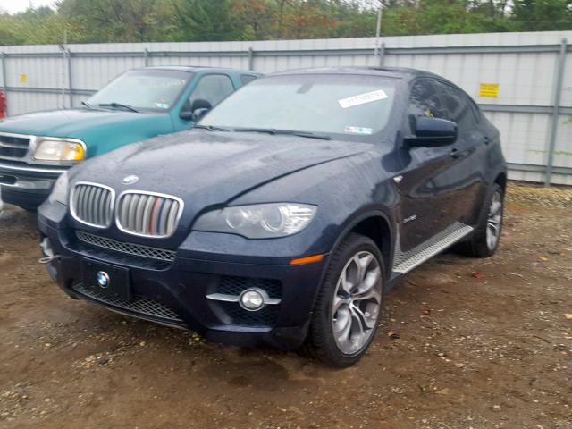 5UXFG8C55CLZ97395 - 2012 BMW X6 XDRIVE5 BLUE photo 2