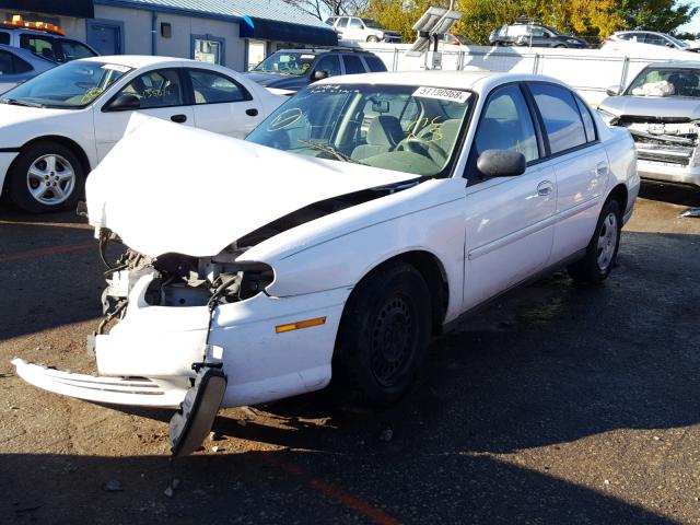 1G1ND52F04M602333 - 2004 CHEVROLET CLASSIC WHITE photo 2