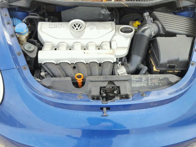 3VWRF31Y97M400252 - 2007 VOLKSWAGEN NEW BEETLE 蓝色 照片 7