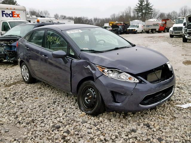 3FADP4BJ1CM215176 - 2012 FORD FIESTA SE GRAY photo 1