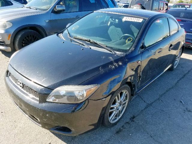JTKDE167950063109 - 2005 TOYOTA SCION TC შავი ფოტო 2