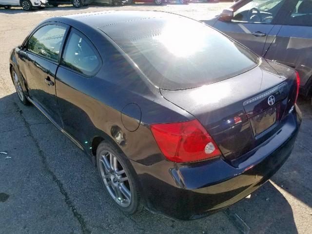 JTKDE167950063109 - 2005 TOYOTA SCION TC შავი ფოტო 3