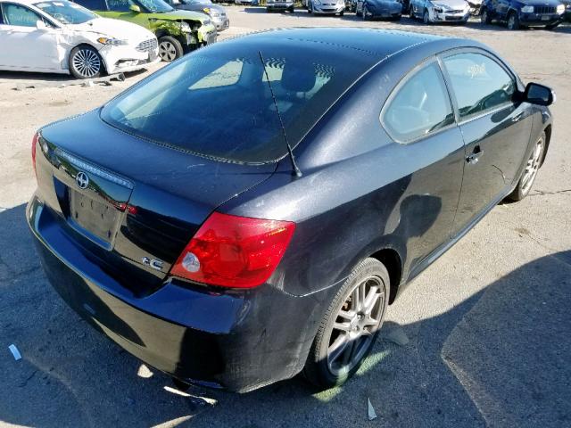 JTKDE167950063109 - 2005 TOYOTA SCION TC შავი ფოტო 4
