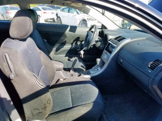 JTKDE167950063109 - 2005 TOYOTA SCION TC შავი ფოტო 5