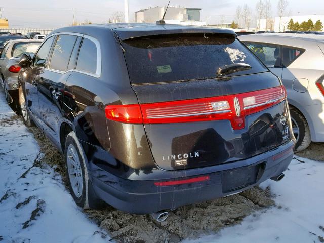 2LMHJ5NK6EBL53887 - 2014 LINCOLN MKT BLACK photo 3