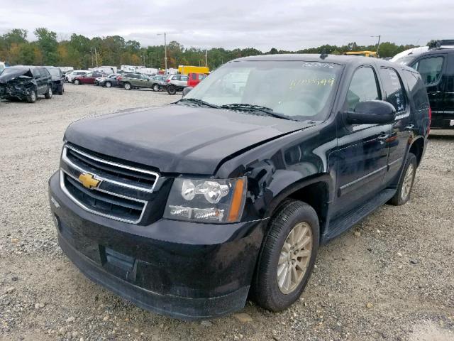 1GNFC13529R117657 - 2009 CHEVROLET TAHOE HYBR BLACK photo 2