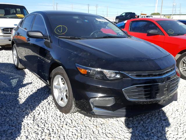 1G1ZB5ST3HF229618 - 2017 CHEVROLET MALIBU LS 黑色 照片 1