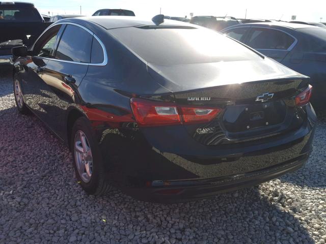 1G1ZB5ST3HF229618 - 2017 CHEVROLET MALIBU LS 黑色 照片 3