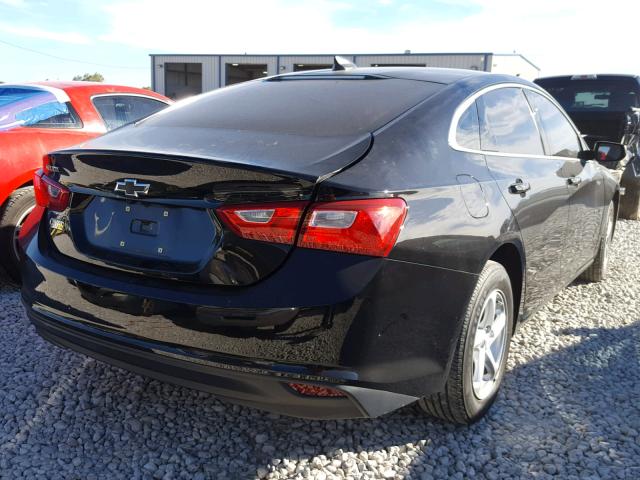 1G1ZB5ST3HF229618 - 2017 CHEVROLET MALIBU LS 黑色 照片 4