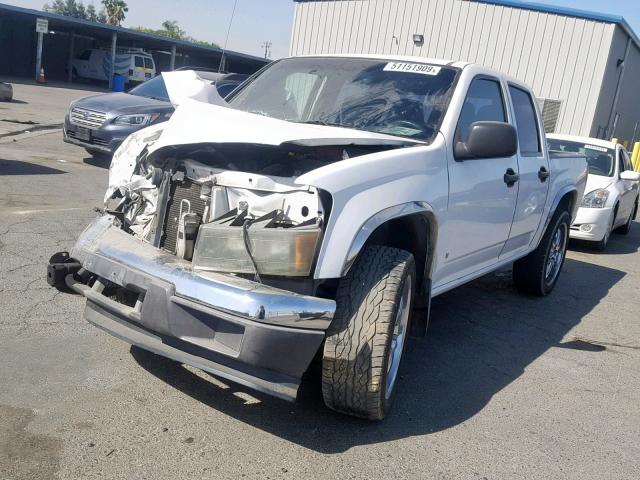 1GCCS136968128969 - 2006 CHEVROLET COLORADO WHITE photo 2