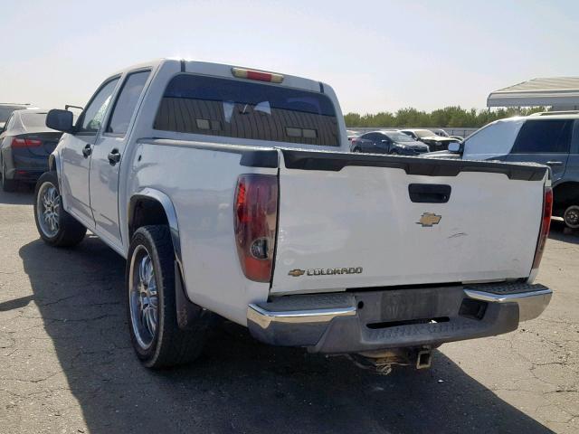 1GCCS136968128969 - 2006 CHEVROLET COLORADO WHITE photo 3