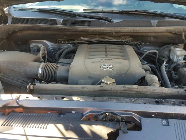 5TFDY5F11FX424438 - 2015 TOYOTA TUNDRA CRE GRAY photo 7