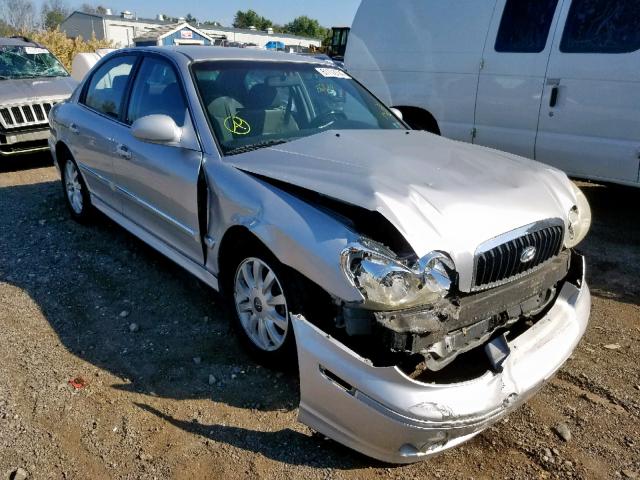 KMHWF35H24A997667 - 2004 HYUNDAI SONATA GLS SILVER photo 1