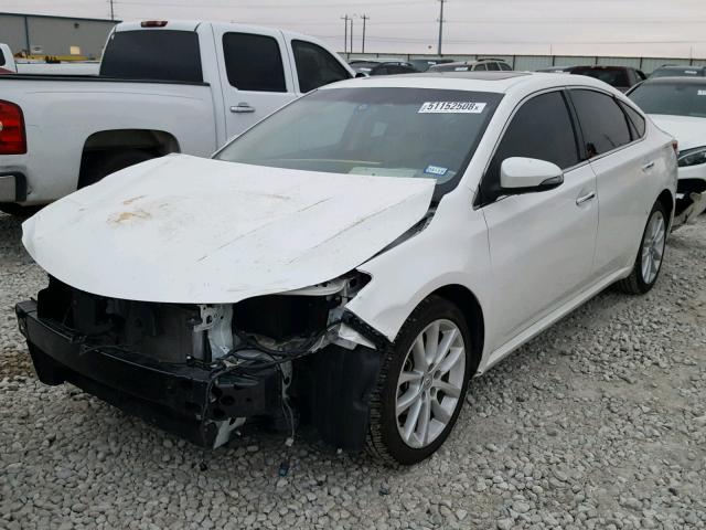 4T1BK1EB9FU170745 - 2015 TOYOTA AVALON XLE WHITE photo 2