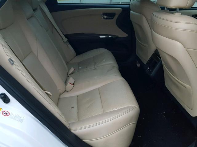4T1BK1EB9FU170745 - 2015 TOYOTA AVALON XLE WHITE photo 6