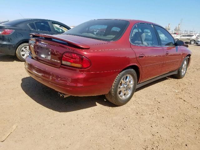 1G3WS52H62F214379 - 2002 OLDSMOBILE INTRIGUE G RED photo 4
