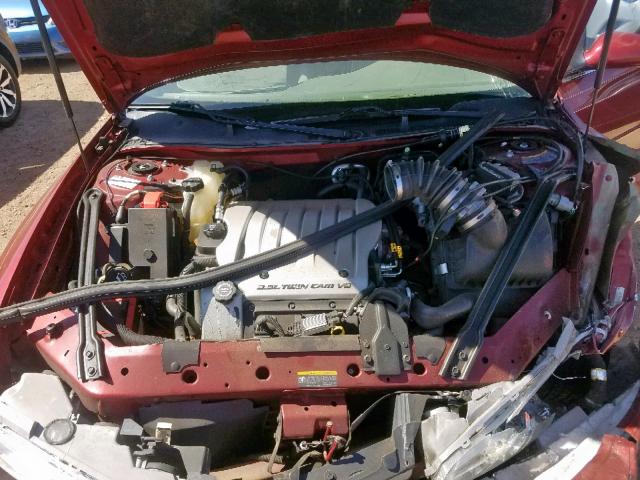 1G3WS52H62F214379 - 2002 OLDSMOBILE INTRIGUE G RED photo 7