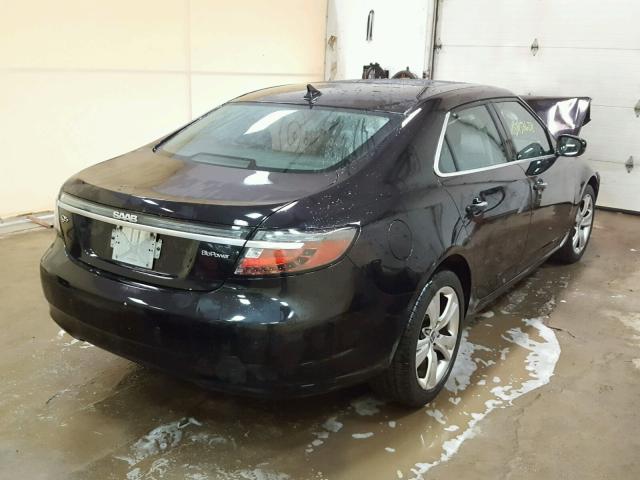 YS3GN4AR5B4005395 - 2011 SAAB 9-5 TURBO BLACK photo 4