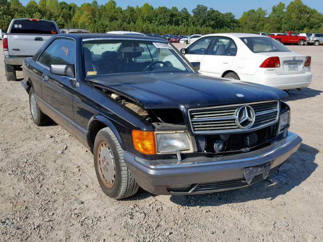 WDBCA45E1MA599785 - 1991 MERCEDES-BENZ 560 SEC BLACK photo 1