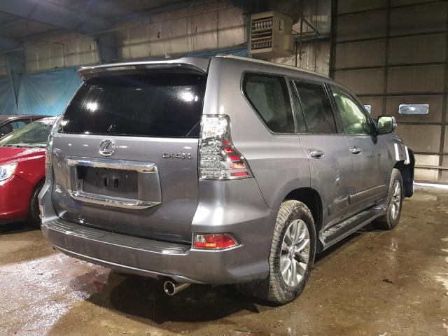 JTJJM7FX9H5165482 - 2017 LEXUS GX PREMIUM GRAY photo 4