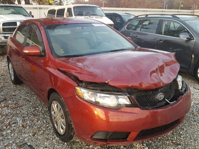 KNAFU4A2XA5880891 - 2010 KIA FORTE EX RED photo 1