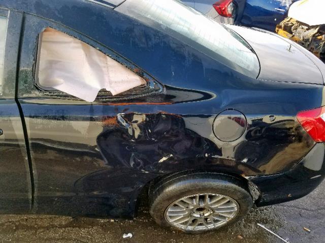 2HGFG12627H560896 - 2007 HONDA CIVIC LX BLACK photo 9