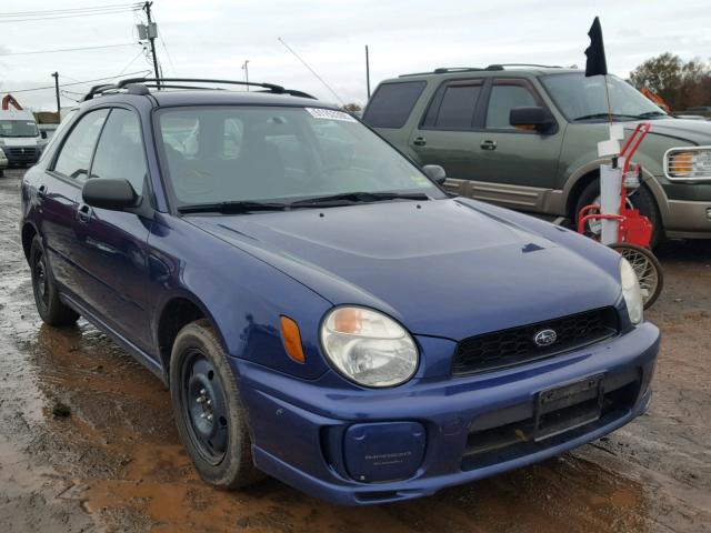 JF1GG65553G810145 - 2003 SUBARU IMPREZA TS BLUE photo 1