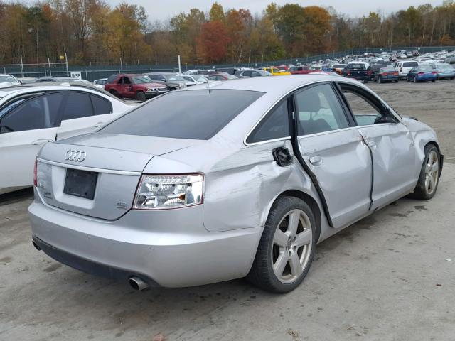 WAUEL74F46N183030 - 2006 AUDI A6 S-LINE SILVER photo 4