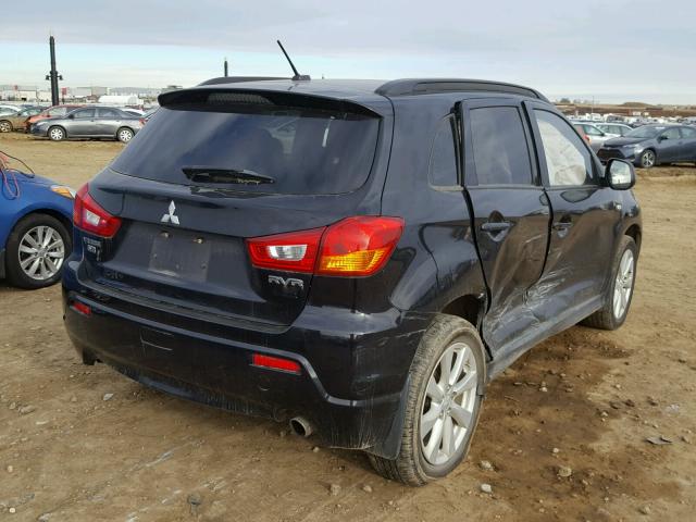 JA4AJ4AU8CZ600303 - 2012 MITSUBISHI RVR GT BLACK photo 4