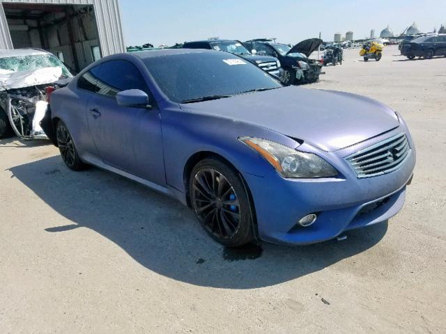 JN1CV6EK5BM215318 - 2011 INFINITI G37 BASE BLUE photo 1