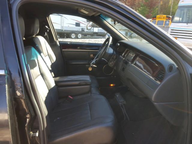 1L1FM88WX7Y609045 - 2007 LINCOLN TOWN CAR E BLACK photo 5