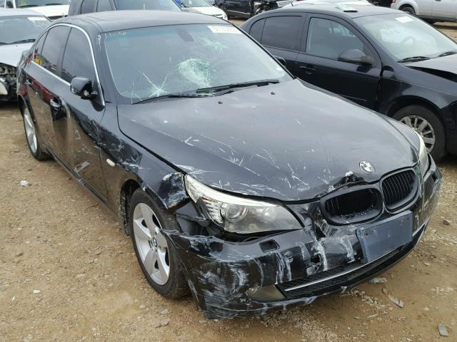 WBANV13598CZ56167 - 2008 BMW 528 XI BLACK photo 1