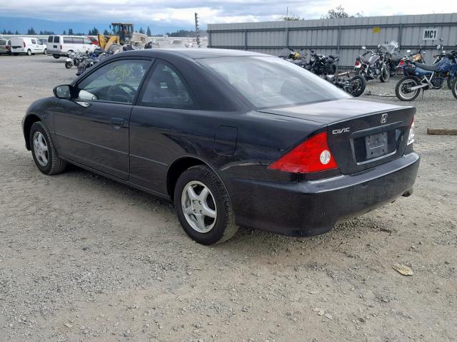 1HGEM22194L037758 - 2004 HONDA CIVIC DX V BLACK photo 3