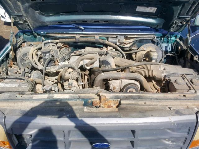 1FTDF15Y2NNB14368 - 1992 FORD F150 GREEN photo 7