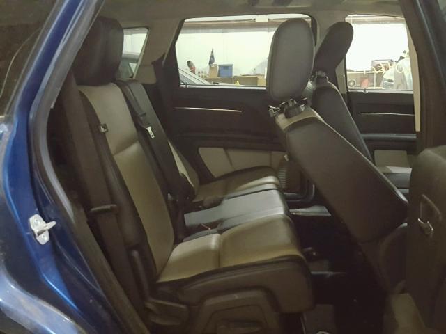 3D4GG67V39T232044 - 2009 DODGE JOURNEY R/ BLUE photo 6