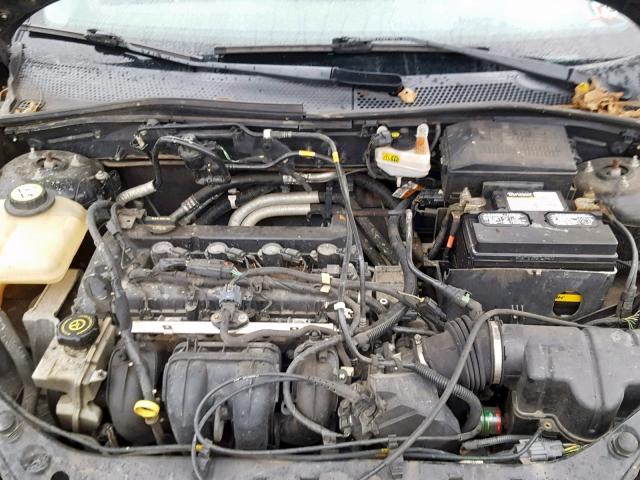 1FAFP34N57W294182 - 2007 FORD FOCUS ZX4 BLACK photo 7