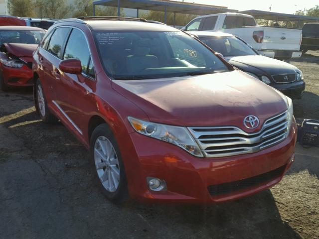 4T3ZA3BB0BU051081 - 2011 TOYOTA VENZA BASE RED photo 1