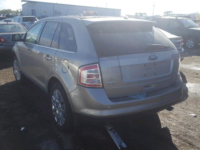 2FMDK39CX8BB08397 - 2008 FORD EDGE LIMIT GRAY photo 3