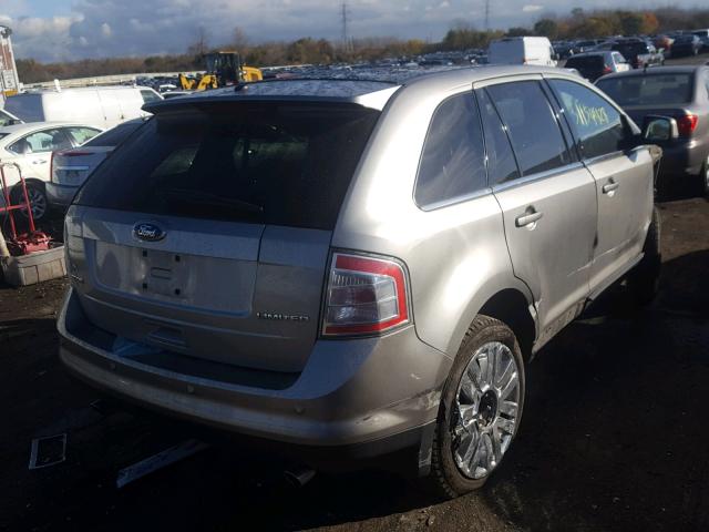 2FMDK39CX8BB08397 - 2008 FORD EDGE LIMIT GRAY photo 4