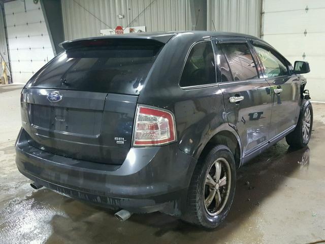 2FMDK48C17BB43996 - 2007 FORD EDGE SEL BLACK photo 4