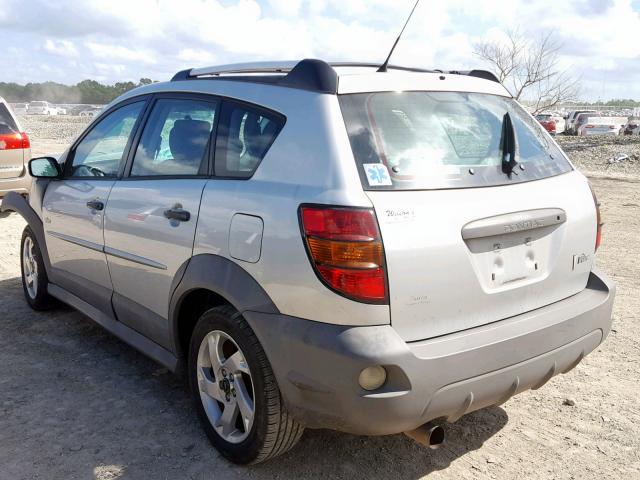 5Y2SL62854Z465350 - 2004 PONTIAC VIBE SILVER photo 3