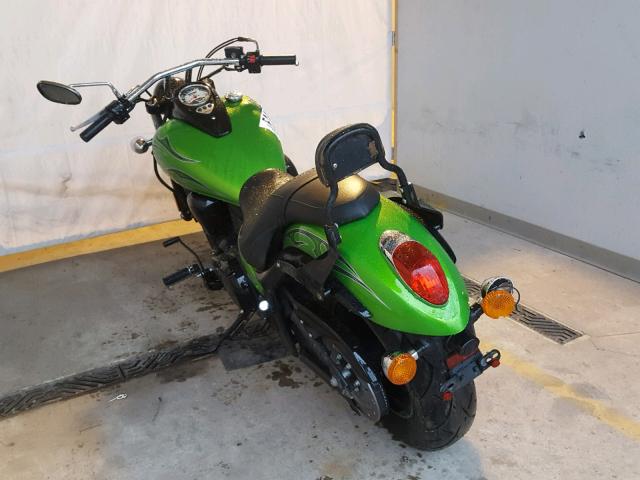 JKAVN2C16EA058469 - 2014 KAWASAKI VN900 C GREEN photo 3