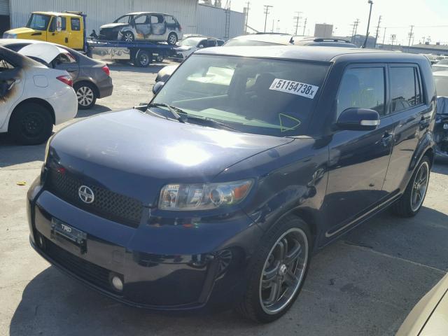 JTLKE50E181038379 - 2008 TOYOTA SCION XB Mavi foto 2
