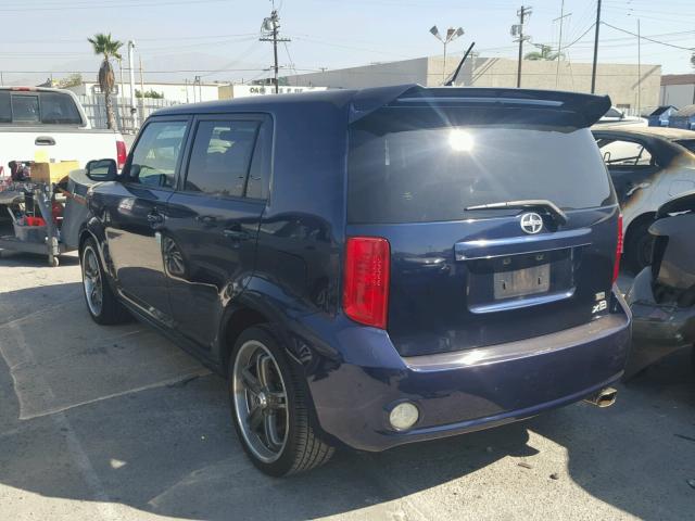 JTLKE50E181038379 - 2008 TOYOTA SCION XB Mavi foto 3