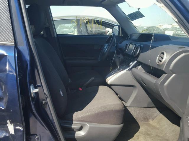 JTLKE50E181038379 - 2008 TOYOTA SCION XB Mavi foto 5