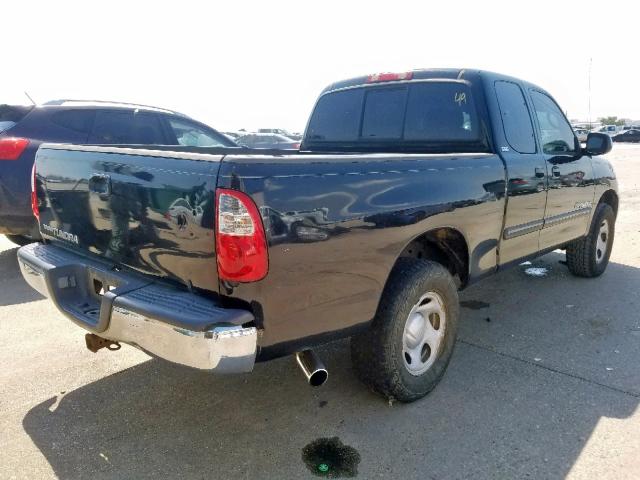 5TBRU34185S451240 - 2005 TOYOTA TUNDRA ACC BLACK photo 4