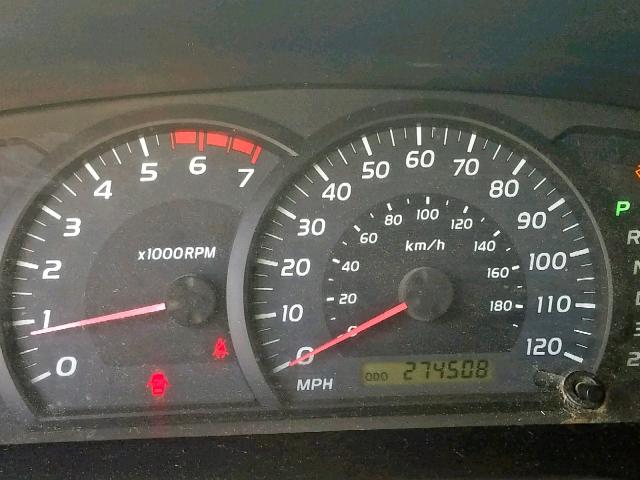 5TBRU34185S451240 - 2005 TOYOTA TUNDRA ACC BLACK photo 8